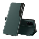 Husa de protectie Techsuit eFold Series compatibil cu Samsung Galaxy A51 4G, Verde Inchis