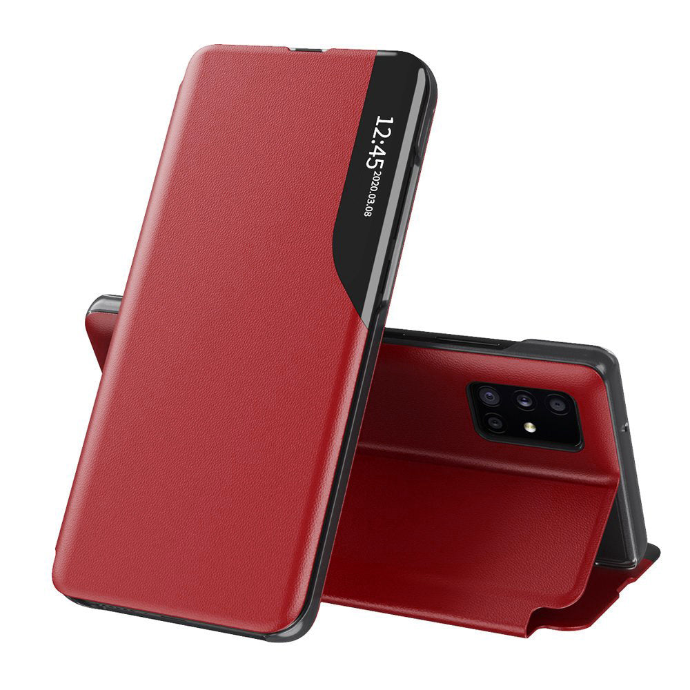 Husa de protectie Techsuit eFold Series compatibil cu Samsung Galaxy A51 4G, Rosu