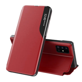 Husa de protectie Techsuit eFold Series compatibil cu Samsung Galaxy A51 4G, Rosu