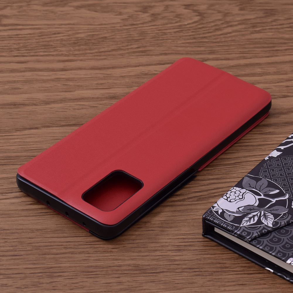 Husa de protectie Techsuit eFold Series compatibil cu Samsung Galaxy A51 4G, Rosu