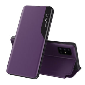 Husa de protectie Techsuit eFold Series compatibil cu Samsung Galaxy A51 4G, Mov
