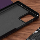 Husa de protectie Techsuit eFold Series compatibil cu Samsung Galaxy A51 4G, Mov