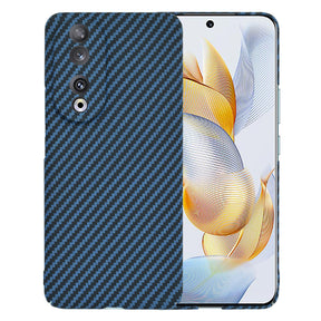 Husa de protectie Techsuit Carbonite FiberShell compatibil cu Honor 90, Cyan