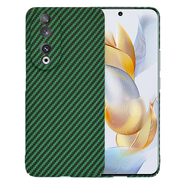 Husa de protectie Techsuit Carbonite FiberShell compatibil cu Honor 90, Verde