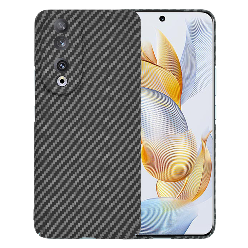 Husa de protectie Techsuit Carbonite FiberShell compatibil cu Honor 90, Negru