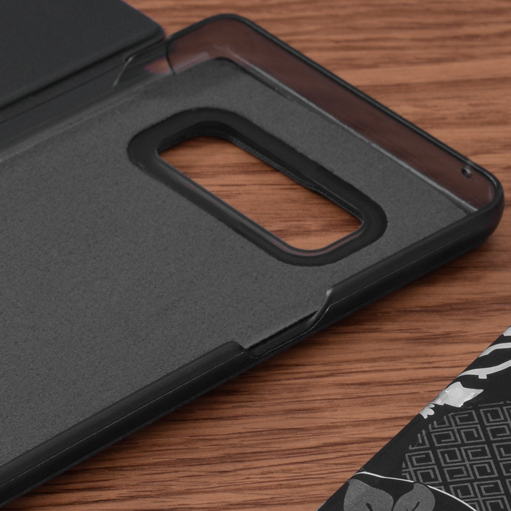 Husa de protectie Techsuit eFold Series compatibil cu Samsung Galaxy Note 8, Negru