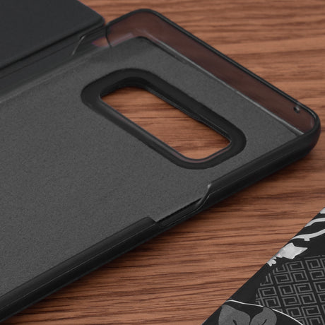 Husa de protectie Techsuit eFold Series compatibil cu Samsung Galaxy Note 8, Negru