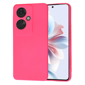 Husa de protectie Techsuit SoftFlex compatibil cu Oppo Reno11 F, Roz Intens