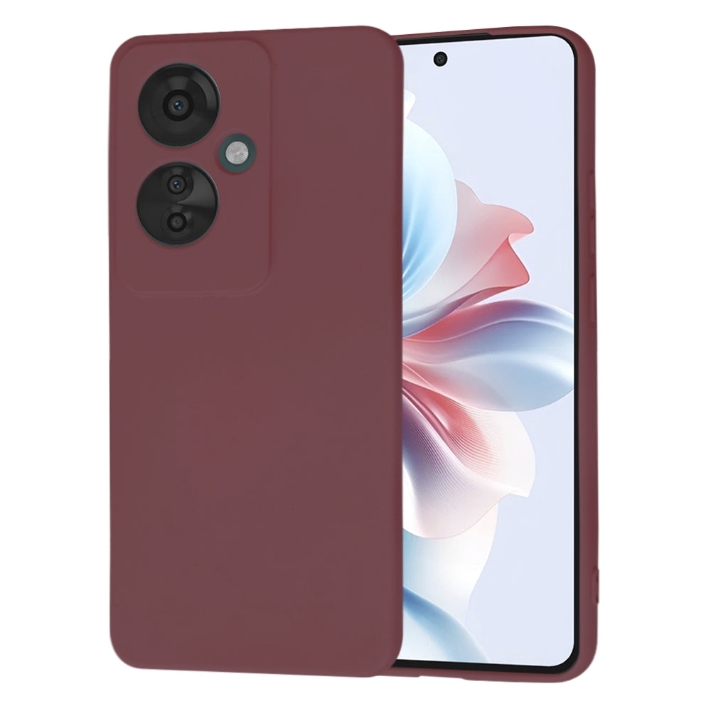 Husa de protectie Techsuit SoftFlex compatibil cu Oppo Reno11 F, Plum Red
