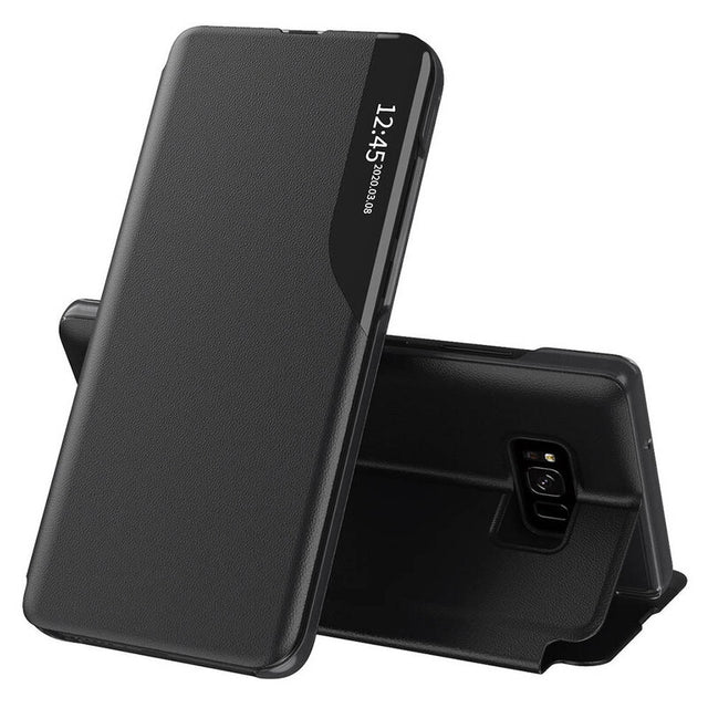 Husa de protectie Techsuit eFold Series compatibil cu Samsung Galaxy S8 Plus, Negru