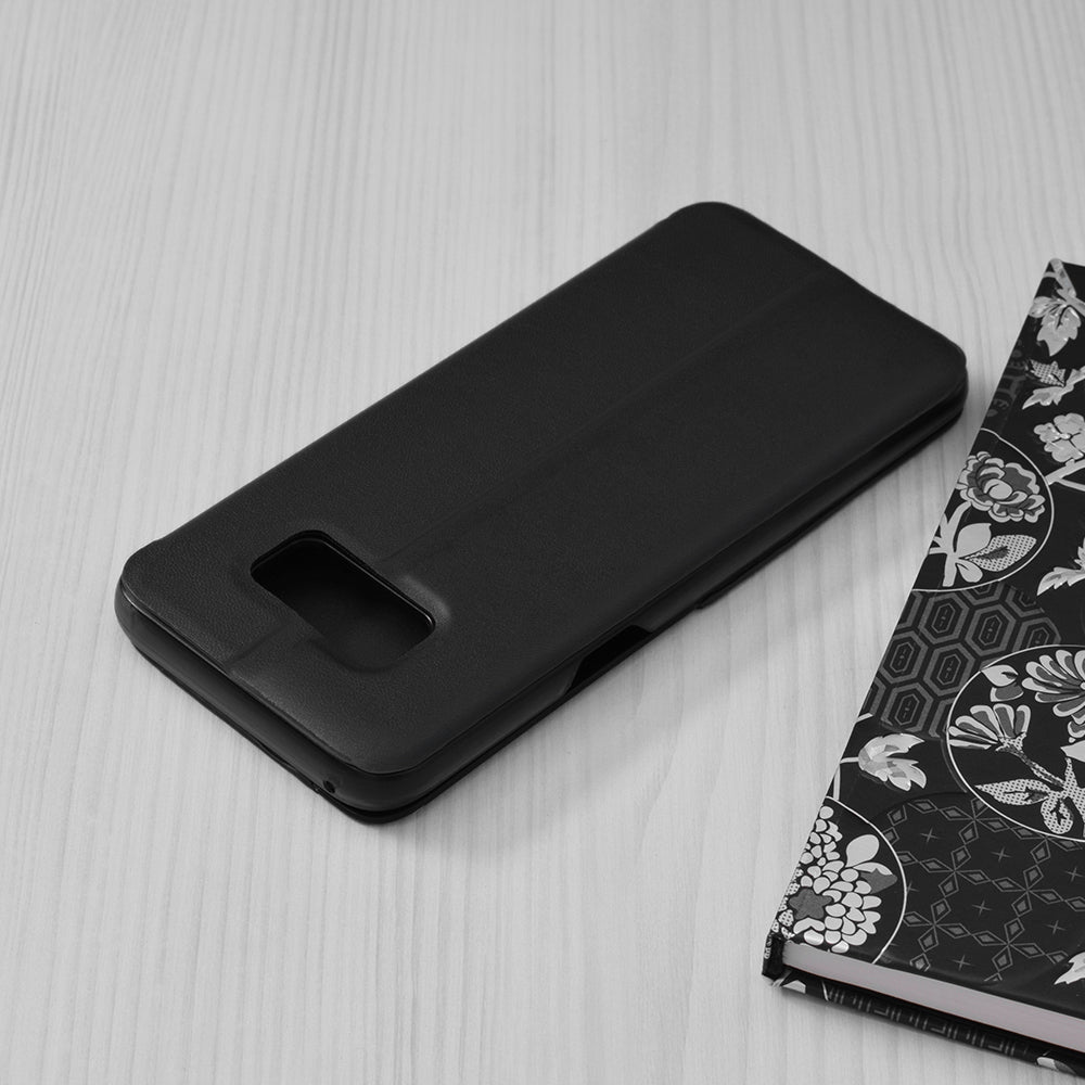Husa de protectie Techsuit eFold Series compatibil cu Samsung Galaxy S8 Plus, Negru