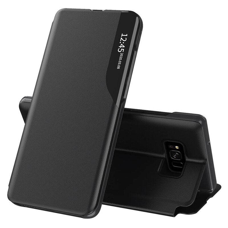 Husa de protectie Techsuit eFold Series compatibil cu Samsung Galaxy S8, Negru