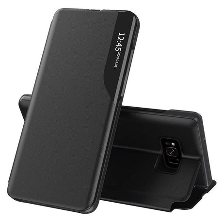 Husa de protectie Techsuit eFold Series compatibil cu Samsung Galaxy S8, Negru