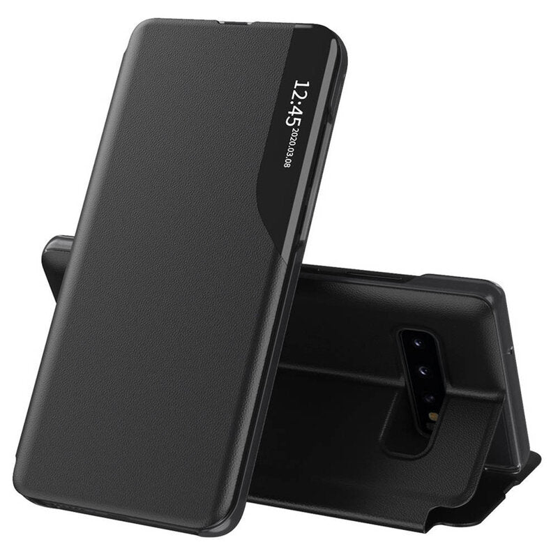 Husa de protectie Techsuit eFold Series compatibil cu Samsung Galaxy S10, Negru