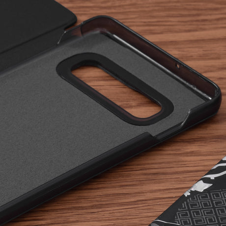 Husa de protectie Techsuit eFold Series compatibil cu Samsung Galaxy S10, Negru