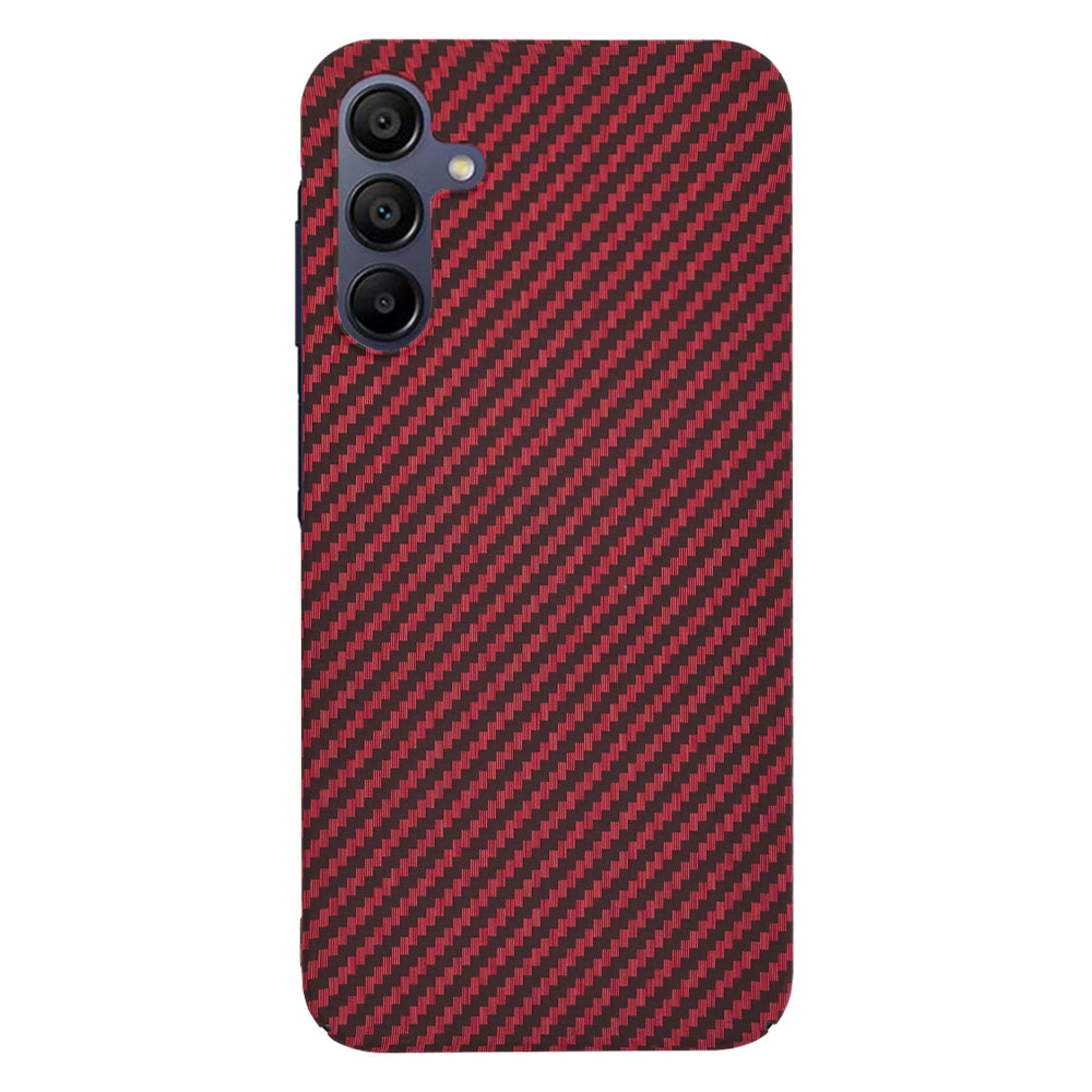Husa de protectie Techsuit Carbonite FiberShell compatibil cu Samsung Galaxy A15 4G / A15 5G, Rosu