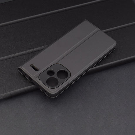 Husa de protectie Techsuit Magskin Book compatibil cu Xiaomi Redmi Note 13 Pro+ 5G, Negru