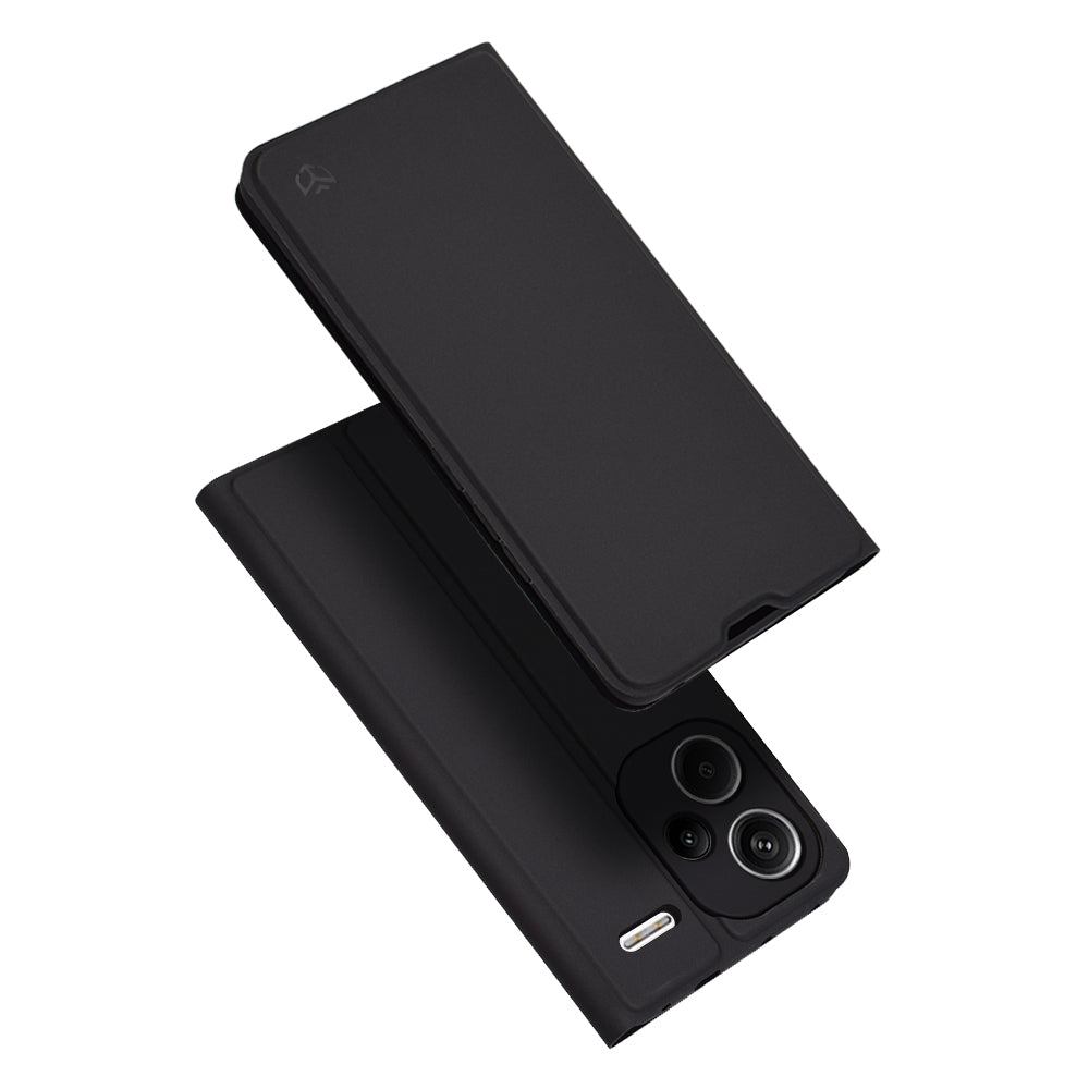 Husa de protectie Techsuit Magskin Book compatibil cu Xiaomi Redmi Note 13 Pro+ 5G, Negru