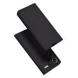 Husa de protectie Techsuit Magskin Book compatibil cu Xiaomi Redmi Note 13 Pro+ 5G, Negru
