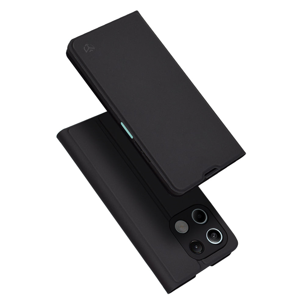 Husa de protectie Techsuit Magskin Book compatibil cu Xiaomi Redmi Note 13 5G, Negru