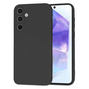 Husa de protectie Techsuit SoftFlex compatibil cu Samsung Galaxy A55 5G, Negru