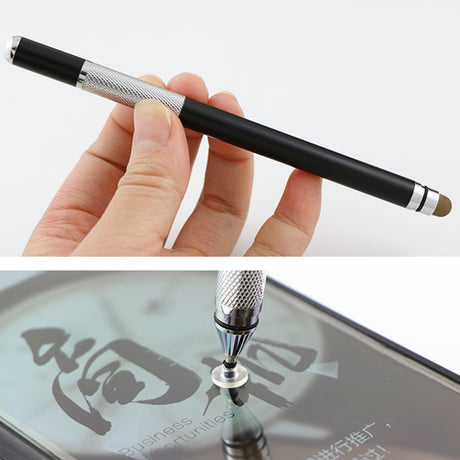 Stylus Techsuit Stylus Pen (JC03), Aluminum Alloy, Android, iOS, Microsoft, Negru