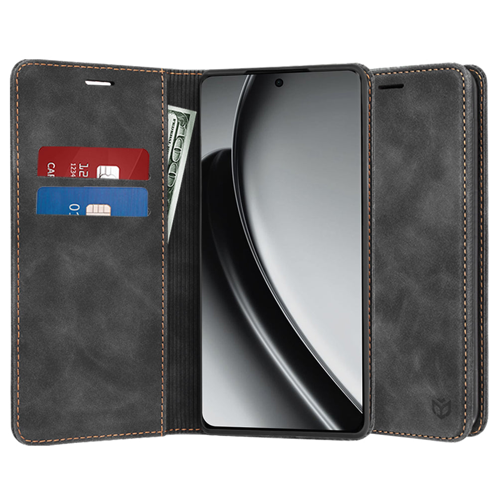 Husa de protectie Techsuit Confy compatibil cu Realme GT 6 / GT 6T, Negru