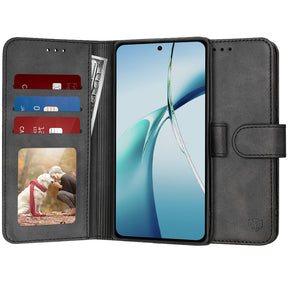 Husa de protectie Techsuit Diary Book compatibil cu OnePlus Nord CE4 Lite, Negru