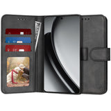 Husa de protectie Techsuit Diary Book compatibil cu Realme GT 6 / GT 6T, Negru