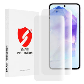 Folie de protectie Smart Protection Premium Classic (set de 2) compatibil cu Samsung Galaxy A35 5G / A55 5G / M35, Transparent