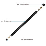 Stylus Techsuit Stylus Pen (JC01), Aluminum Alloy, Android, iOS, Microsoft, Negru