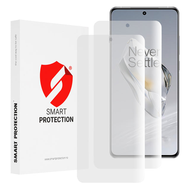 Folie de protectie Smart Protection Premium Classic (set de 2) compatibil cu OnePlus 12, Transparent