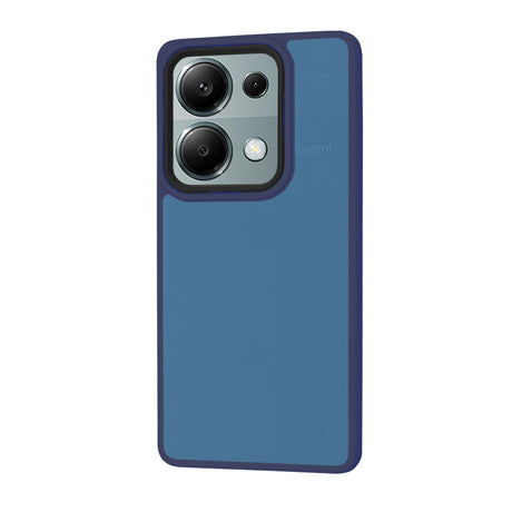 Husa de protectie Techsuit HaloFrost Series compatibil cu Xiaomi Redmi Note 13 Pro 4G / Poco M6 Pro 4G- Deep Blue