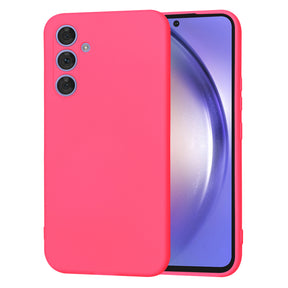 Husa de protectie Techsuit SoftFlex compatibil cu Samsung Galaxy A54, Roz Intens