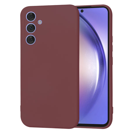 Husa de protectie Techsuit SoftFlex compatibil cu Samsung Galaxy A54, Plum Red