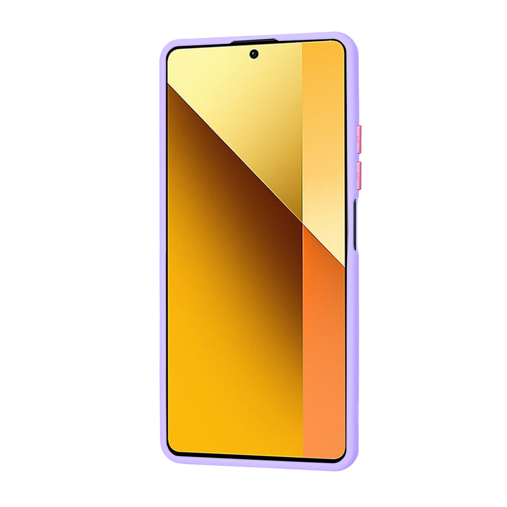 Husa de protectie Techsuit HaloFrost Series compatibil cu Xiaomi Redmi Note 13 5G, Mov Deschis