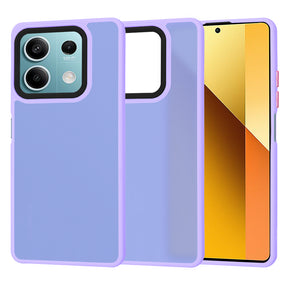 Husa de protectie Techsuit HaloFrost Series compatibil cu Xiaomi Redmi Note 13 5G, Mov Deschis