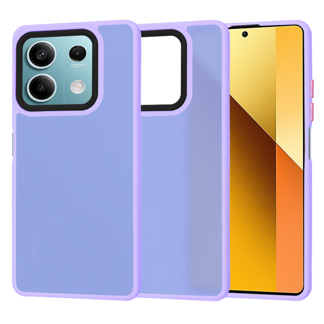 Husa de protectie Techsuit HaloFrost Series compatibil cu Xiaomi Redmi Note 13 5G, Mov Deschis