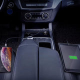 Incarcator Techsuit Car Premium (TE-P31), USB QC3.0 18W, Type-C PD30W, Total 48W, LED Light, Negru