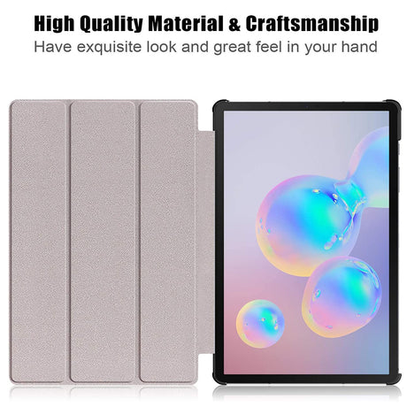 Husa de protectie tableta Techsuit FoldPro compatibil cu Samsung Galaxy Tab S6 Lite (2020 / 2022 / 2024), Negru