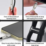 Cablu Baseus Cafule Series Metal (CALJK-B01), USB to Lightning 2.4A, 2m, Negru