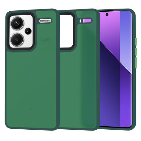 Husa de protectie Techsuit HaloFrost Series compatibil cu Xiaomi Redmi Note 13 Pro+ 5G, Bleumarin Green