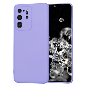 Husa de protectie Techsuit SoftFlex compatibil cu Samsung Galaxy S20 Ultra 4G / S20 Ultra 5G, Mov Deschis