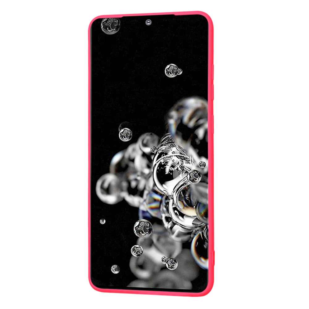 Husa de protectie Techsuit SoftFlex compatibil cu Samsung Galaxy S20 Ultra 4G / S20 Ultra 5G, Roz Intens