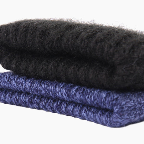 iWarm Touchscreen Gloves (ST0018), Premium Wool, with Non-slip Details, Size 23cm, Albastru
