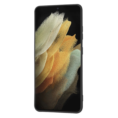Husa de protectie Techsuit SoftFlex compatibil cu Samsung Galaxy S21 Ultra 5G, Negru