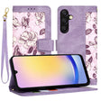 Husa de protectie Techsuit FlipCraft compatibil cu Samsung Galaxy A25 5G, Mysterious Purple