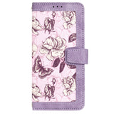 Husa de protectie Techsuit FlipCraft compatibil cu Samsung Galaxy A25 5G, Mysterious Purple