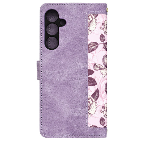 Husa de protectie Techsuit FlipCraft compatibil cu Samsung Galaxy A25 5G, Mysterious Purple