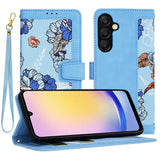 Husa de protectie Techsuit FlipCraft compatibil cu Samsung Galaxy A25 5G, Vibrant Blue